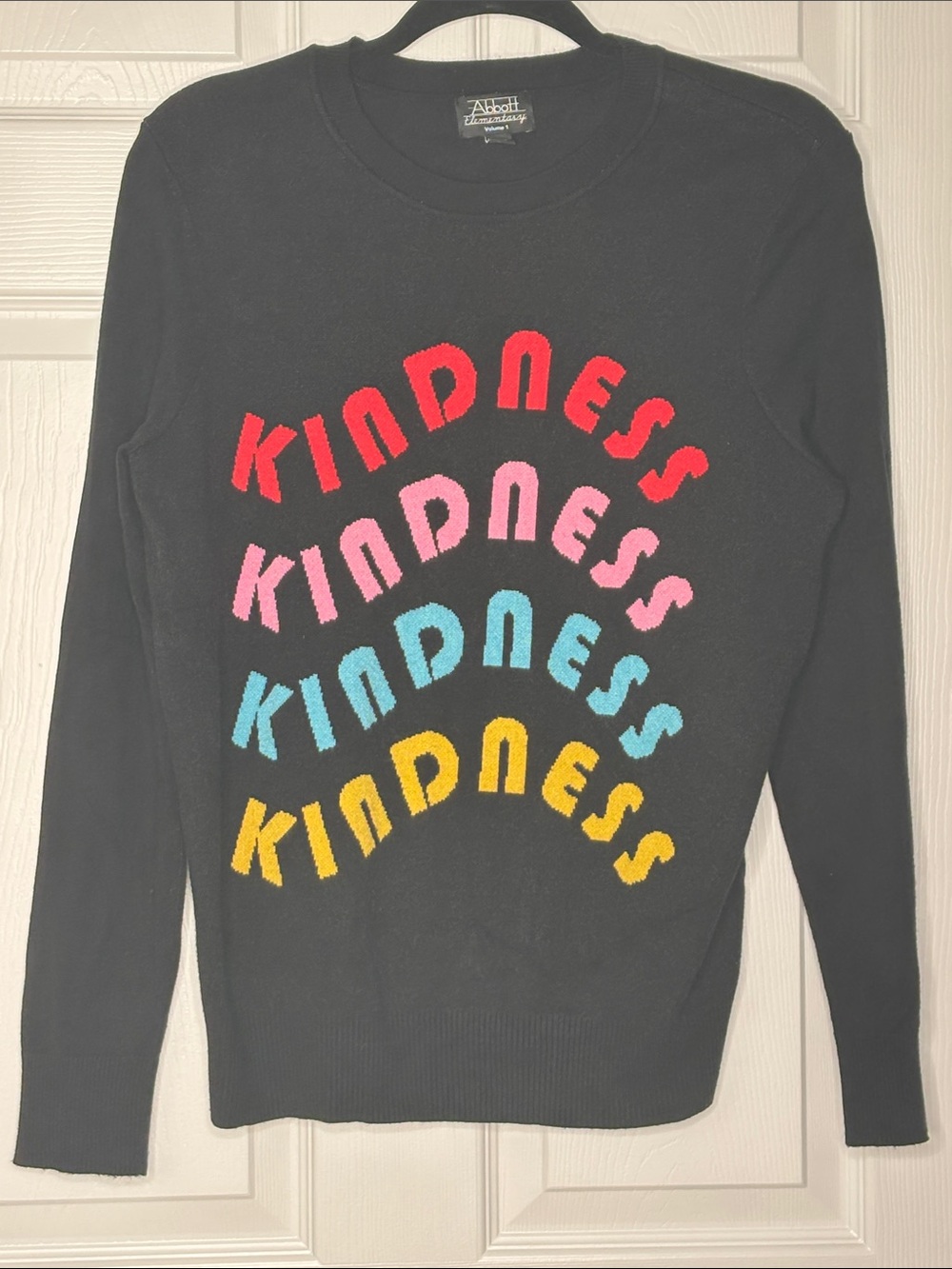 Abbot Elementary Kindness Super Soft Sweater Size L